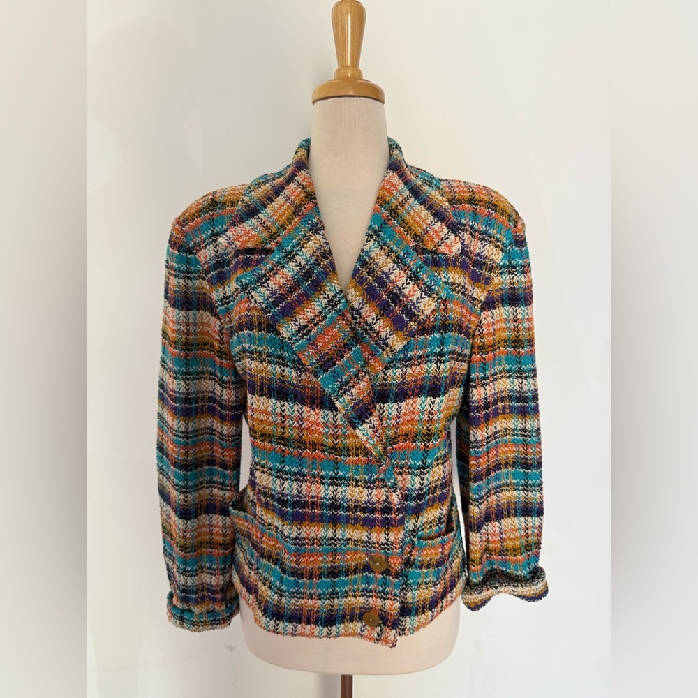 Vintage Missoni women’s blazer jacket size 46 US 10 in perfect condition